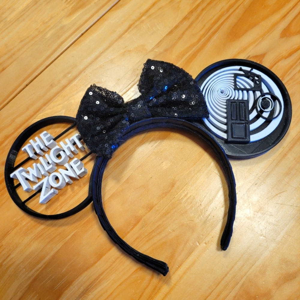 Twilight Zone Minnie Ears Headband
